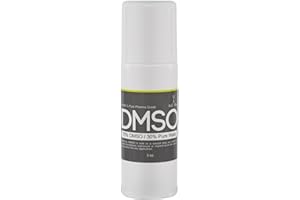 DMSOSTORE DMSO 70% Roll on 3oz. (1 Pack) 70% Pure 99.995% Dimethyl Sulfoxide | 30% Distilled Water