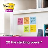 Post-it Super Sticky Notes 2160 Sheets 24 Pads 76x76 mm Bright Colours view 2