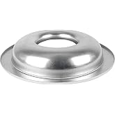 Allstar Performance ALL25941 Air Cleaner Base, 14 in Round, 5-1/8 in Carb Flange, Drop Base, Lightweight, Aluminum, Natural, Each