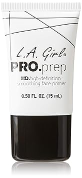 LA Girl Pro Prep HD Face Primer, Clear, 15ml