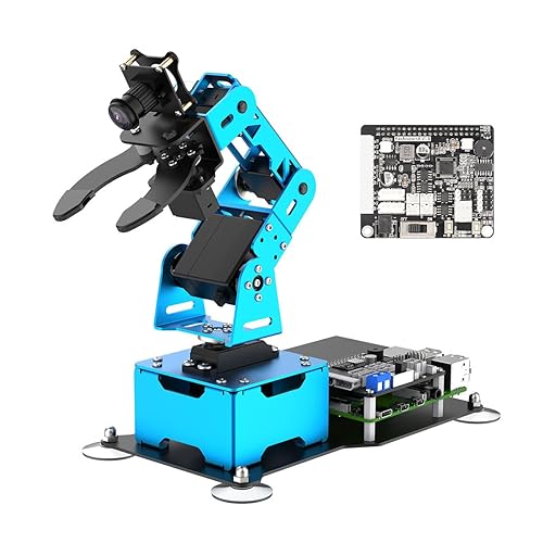 Robotic Arm for Raspberry 4B Robot Kit Open Source Programming