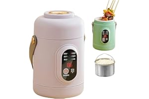 500W Multifunctional Health Pot for Office Desk Portable Rice Cooker, Mini Electric Pot with Stainless Steel Ramen Noodle Coo