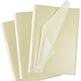 60 Sheets Cream Tissue Paper, Pearly Cream Gift Wrapping Tissue Paper for Gift Bags Crafts Arts, Shimmering Beige Tissue pape