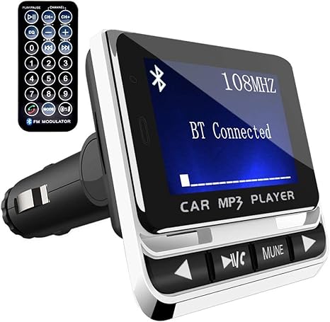 Transmisor FM Bluetooth para Coche, ToHayie Reproductor MP3 ...