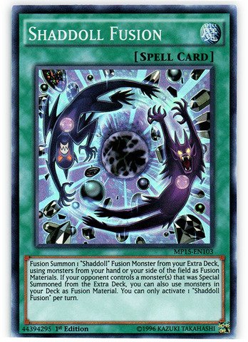 Yu-Gi-Oh!! - Shaddoll Fusion (MP15-EN103) - Mega Pack 2015 - 1st Edition - Super Rare