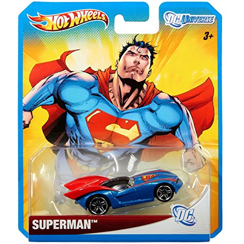 2012 Hot Wheels DC Universe SUPERMAN 1:64 Scale Collectible Die Cast Car