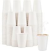 Lamosi 240 Pack Paper Cups 10 oz, 10 oz Disposable Coffee Cups, Hot/Cold Beverage Drinking Cups for Water Juice or Tea, Perfect for Office Party Home Travel