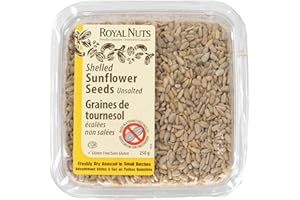 ROYAL NUTS Dry Roasted Shelled Sunflower Seed, 250 Grams