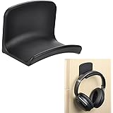 Neetto Headphone Hanger Holder Wall Mount, Headset Hook Under Desk, Stand for Sennheiser, Sony, Bose, Beats, AKG, Audio-Techn