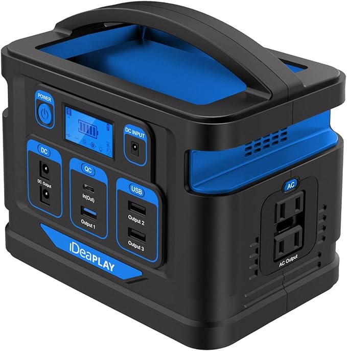IDEAPLAY Portable Power Station Generator 60000mAh 222Wh