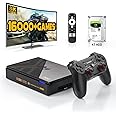 Kinhank Super Console X5 PRO Retro Game Console with 16000+Games,Android 12.0 OS,Emulator Console Compatible with Most Emulators,8K UHD Output,WI-FI 6,BT 5.0,AV1,Gigabit Ethernet,Wireless Controller