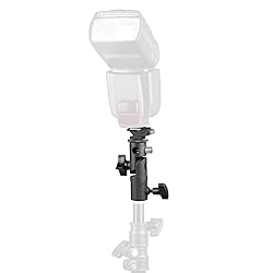 Anwenk Camera Flash Speedlite Mount Swivel Light