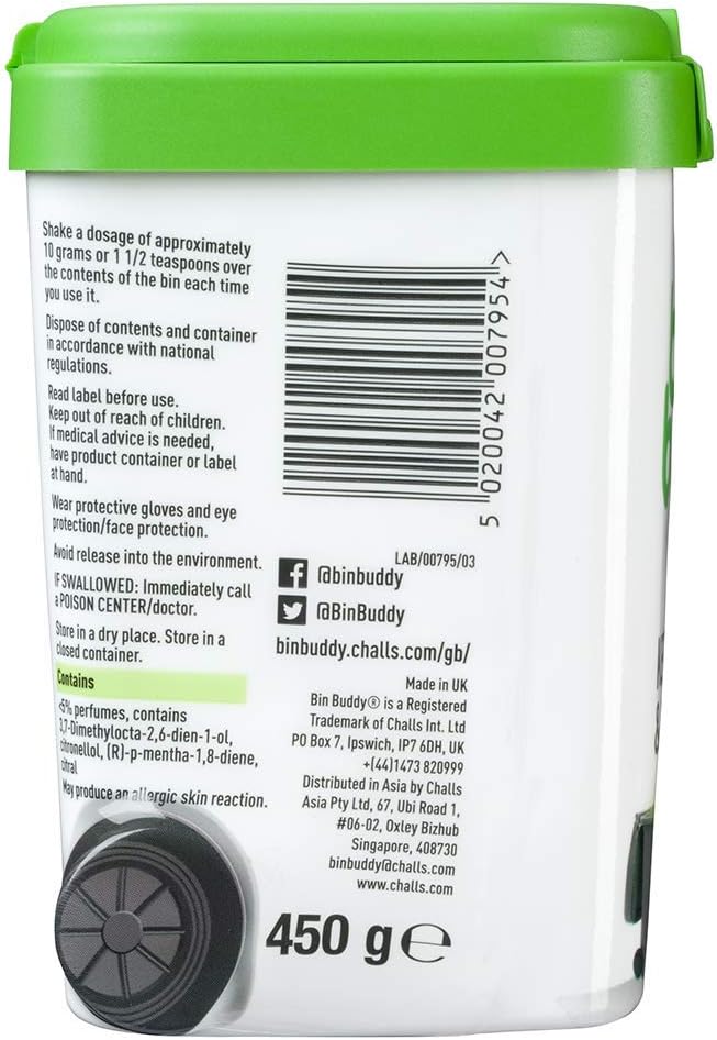Bin Buddy Citrus Zest, Pack of 6, Leaves Your Bin Fresh and Smelling Great, Suitable for Indoor Kitchen, Bathroom, Compost - Image 5