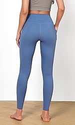 ODODOS Cross Waist Yoga Leggings for Women with