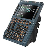 WINCTRL MCDU-32 Flight Simulator Panel &ndash; Realistic Backlit Keys, USB Plug &amp; Play, Dual Display Modes
