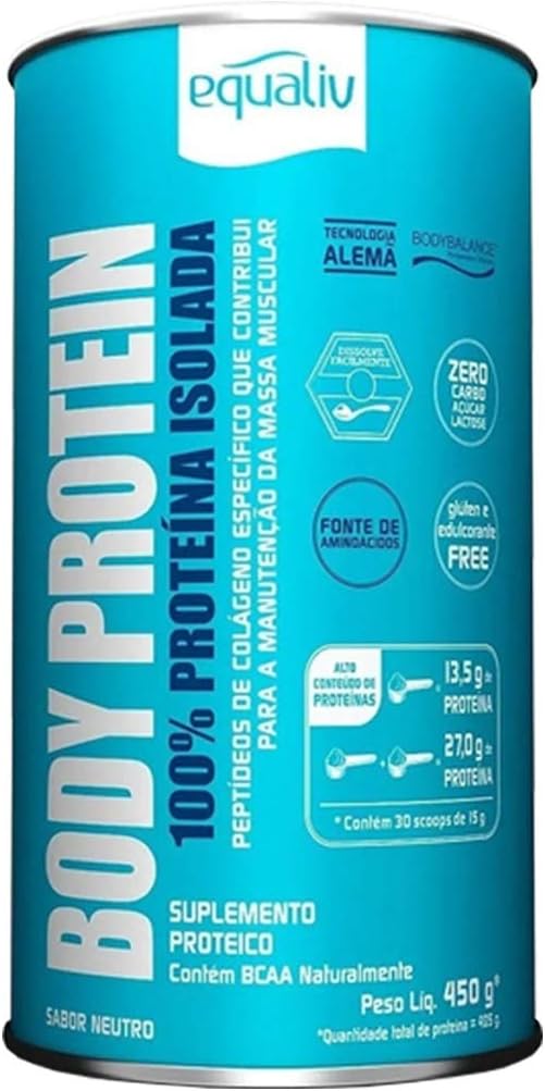 Body protein neutro 450g equaliv