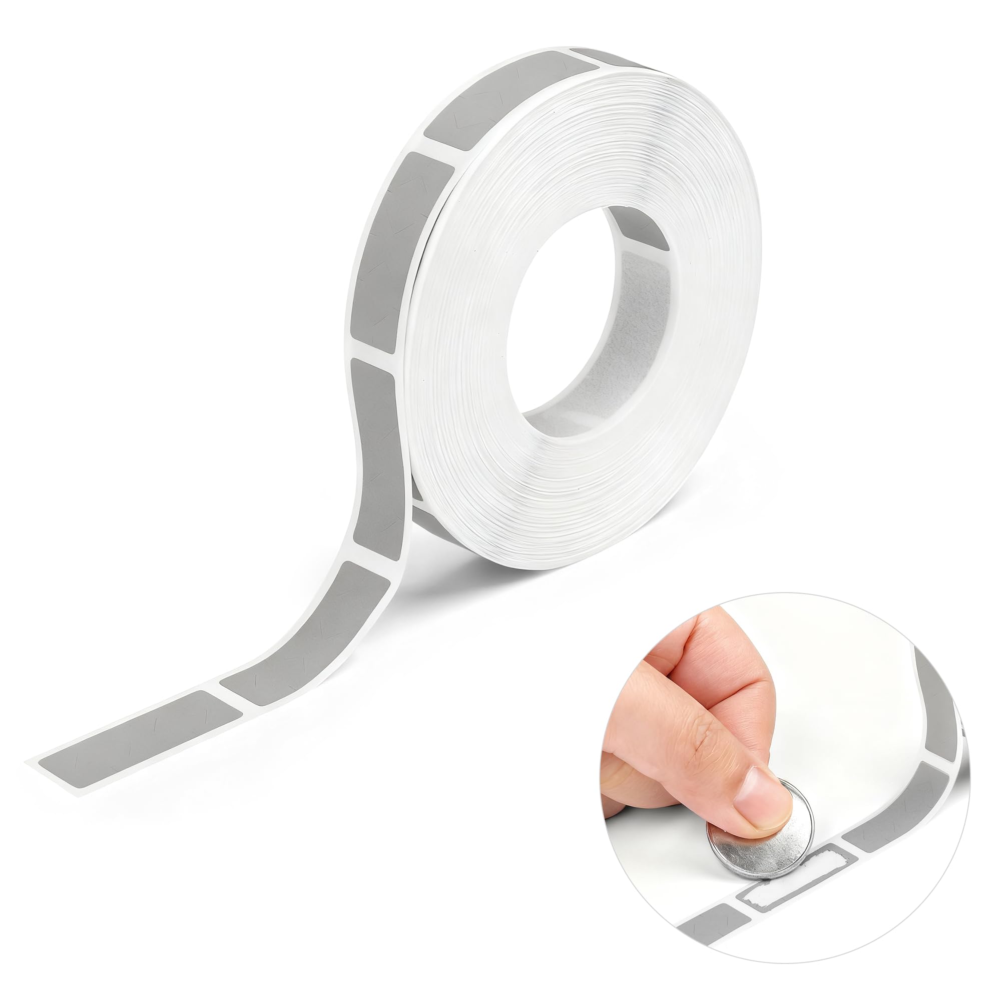 1000pcs Silver Scratch Off Stickers, Coated Scratch Card Stickers, Self Adhesive Labels, Rectangle Labels for Events Awards Promotions Reveal Cards Activities Party Favors and Crafts