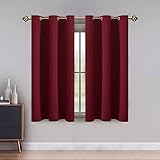 LUSHLEAF Blackout Curtains for Bedroom, Solid