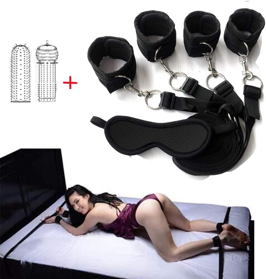 Tgmxte Exercise Bands Sport Kits Adjustable Set，Black