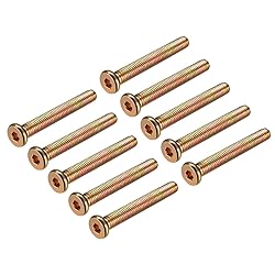 uxcell M8x60mm Furniture Screw Hex Socket Machine