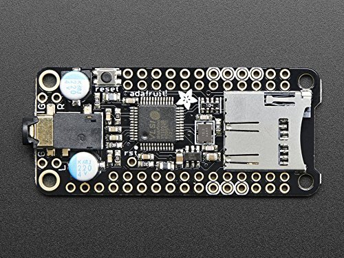Adafruit (PID 3357) Music Maker FeatherWing - MP3 OGG WAV MIDI Synth Player