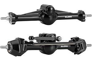 INJORA +3mm Planet Axles with Brass Steering Knuckles for 1/30 Axial SCX30