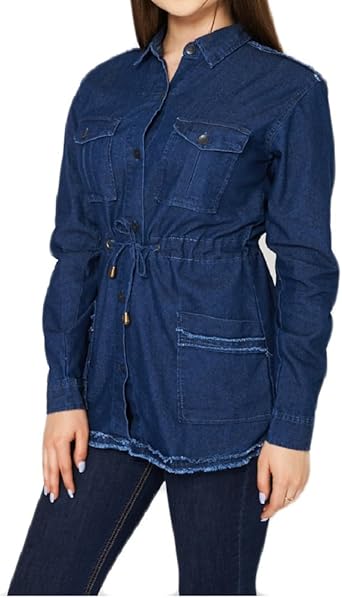 new look ladies denim shirt