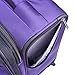 DELSEY PARIS Sky Max Softside Expandable Luggage with Spinner Wheels, Purple, Carry-on 21 Inch