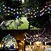 LED String Lights 3AA Battery Powered 16.4ft with 50 LEDs (RGB Multi-Color) Dimmable with IR Remote Control Waterproof Outdoor Wedding Party Decorative Light