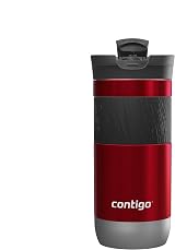 Contigo Byron Travel Mug Stainless Steel 470 ml Leakproof One Hand view 2