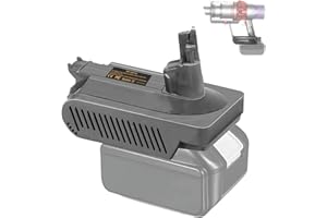 BTRUI V10 Adapter for Makita 18V Lithium Battery Convert to for Dyson V10 SV12 Animal Absolute Motorhead Fluffy Total Cordless Stick Vacuum Cleaner (only Adapter)
