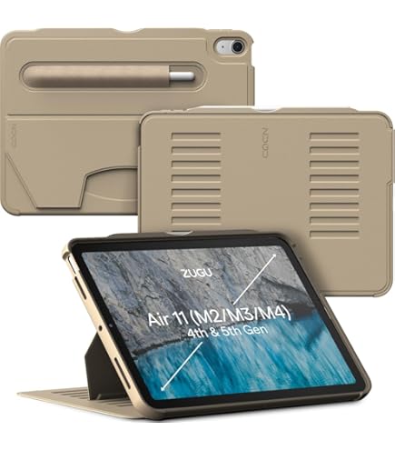Amazon.com: Zugu Case for iPad Pro 11 (M4/M5) 2024/2025, Slim