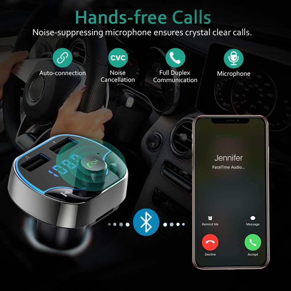IMDEN C57 Bluetooth 5.0 FM Transmitter