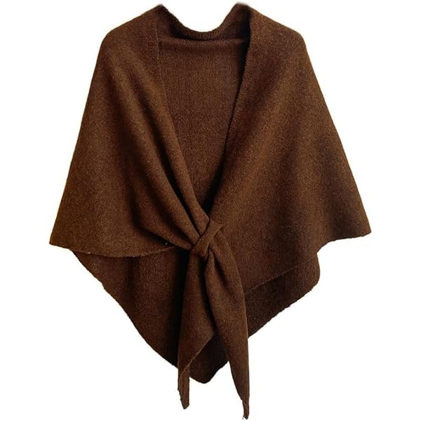 Amazon.com: Womens Winter Elegant Shawl Wrap Faux Fur Collar