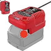 URUN M-18 Multi-Voltage Battery Charger Replacement for Milwaukee Charger Comaptible with Milwaukee M18 18V Lithium-ion Batteries 48-11-1862, 48-11-1880, 48-11-1850, 48-11-1852, 48-11-1812