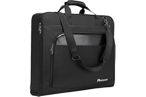 Modoker Suit Luggage Garment Bag with Shoulder Strap, Suit Carry on Bag Hanging Suitcase Garment Bags for Men Women Business Travel