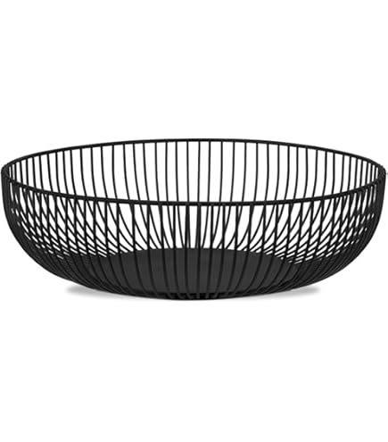 Distributeur à Fruits Relaxdays Lot De 2 - Spirale Métal Argenté Pour 7 Fruits - H48cm - Gain De Place Élégant