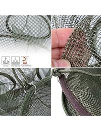YONGZHI trampa para cangrejos, trampas de nieve, trampa para camarones, trampas para cebo de pesca, trampa para cangrejos, red plegable portátil para peces