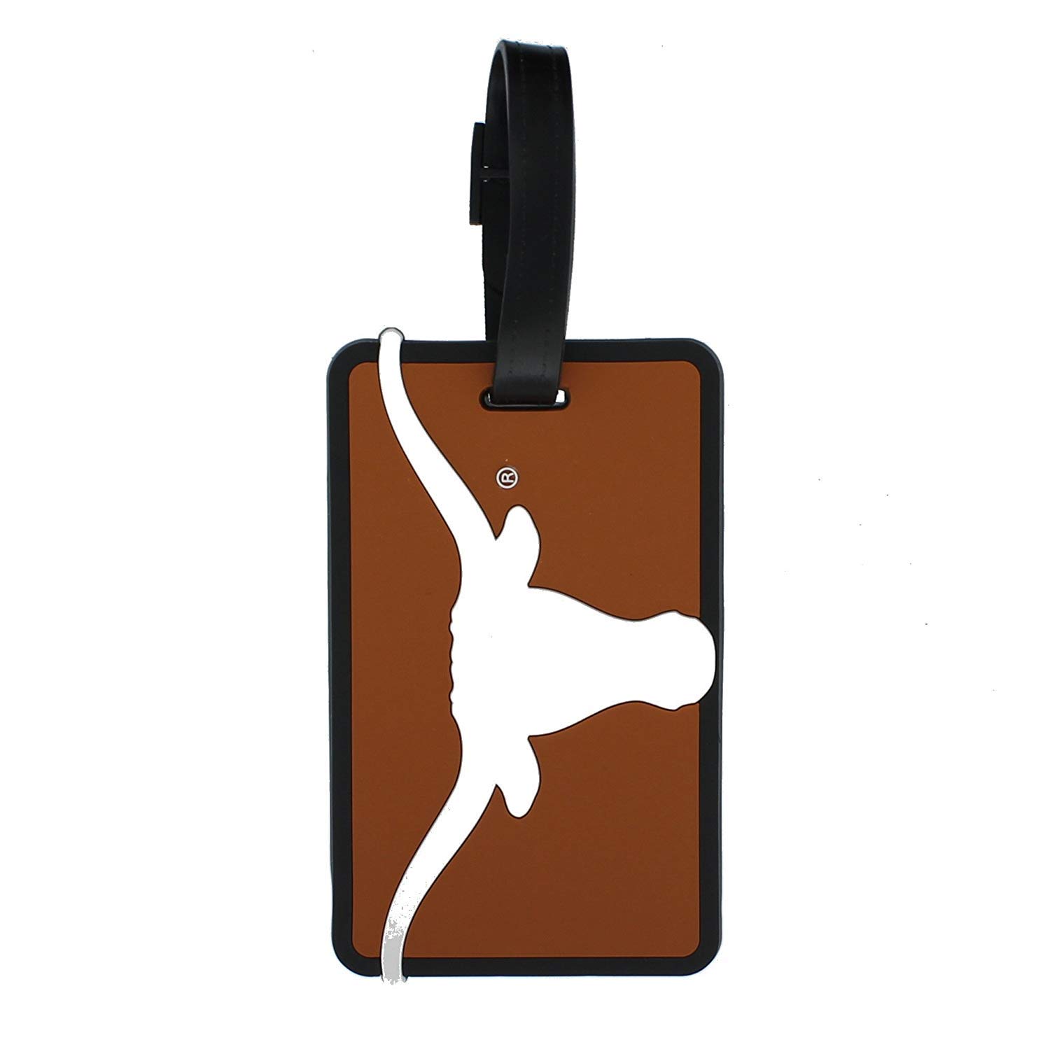 NCAA Texas Longhorns Soft Laser Cut Travel Bag Tag — image 1