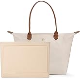 SEAFTE Tote Bag for Women with Purse Organizer Insert, Foldable Large Capacity Waterproof Nylon Bag for Travel, and Daily Use