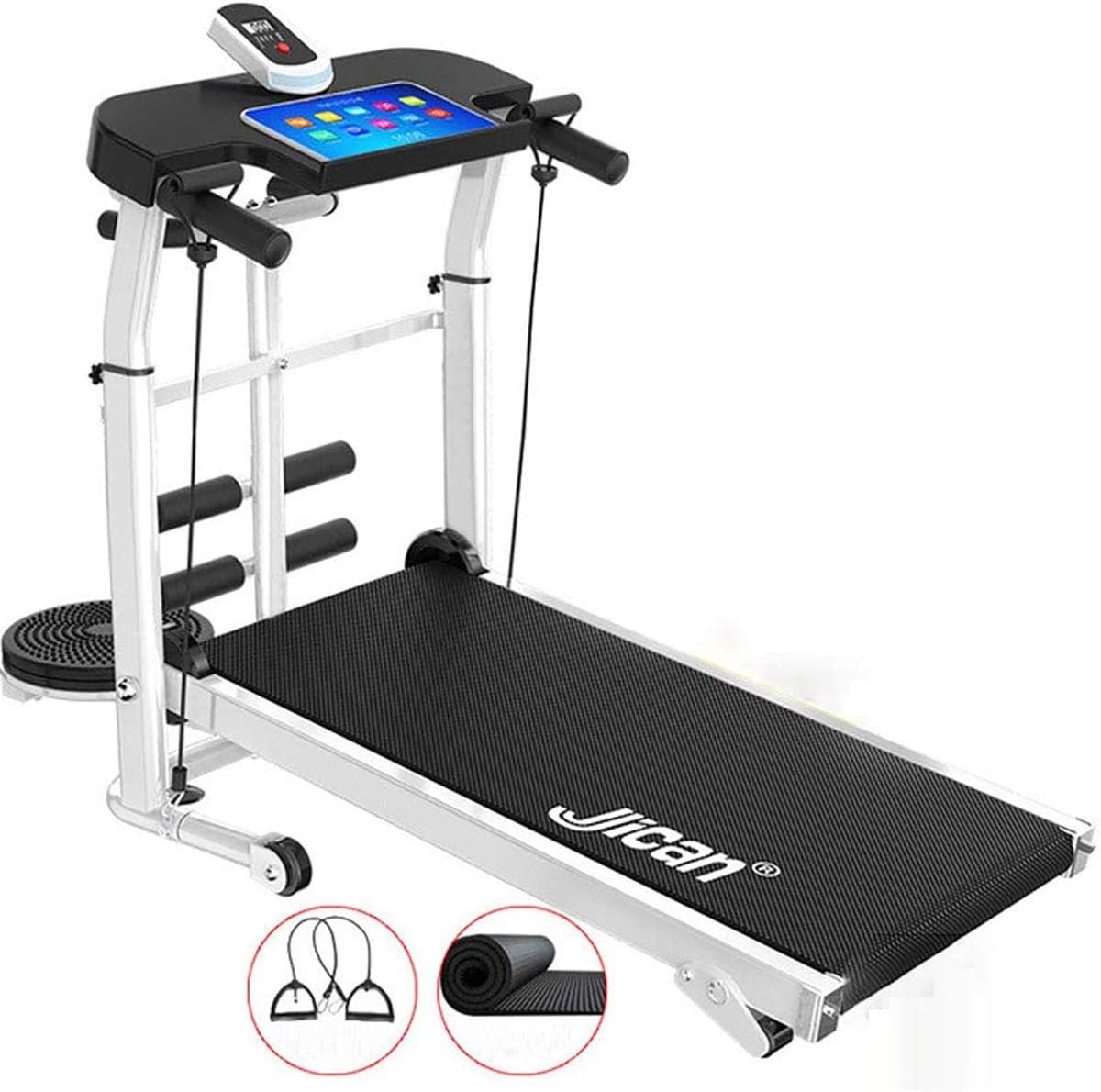 Mechanical Treadmill Home Fitness Equipment Small Folding Weight Loss Slimming Mute Walking Machine, Treadmill home fitness equipment