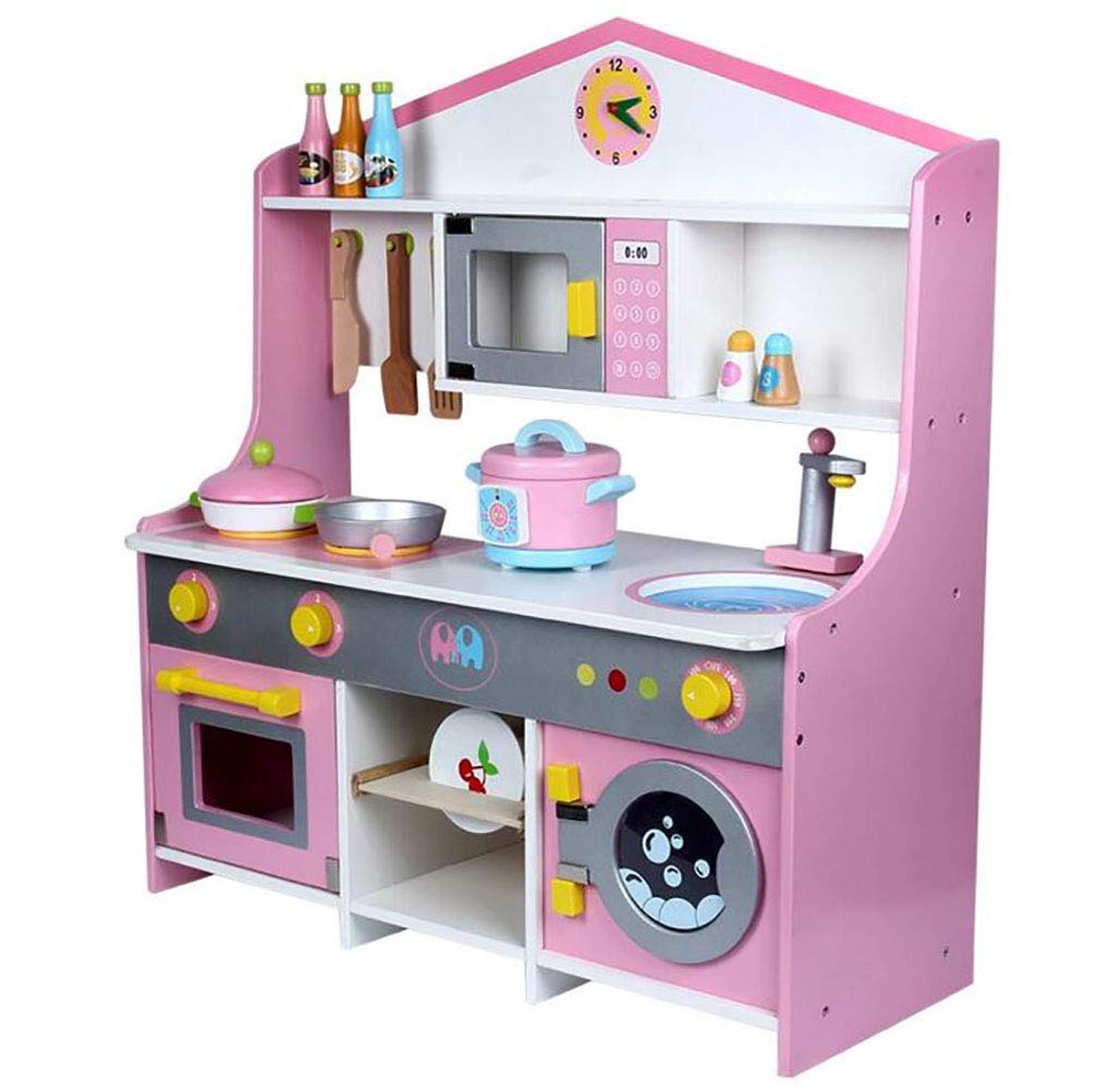 一部予約販売 セット 木製 おままごと キッチン おもちゃ 室外遊具 子供 B07qf5v9cy 台所 キッチンセット 箱収納 超爆安 Www Aiq Aiq Com Mx