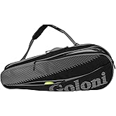 Goloni | 3 Racquet Tennis Bag, for Professional or Beginner Tennis Players, Rackets Cover Bag with Protective Pad & Lightweight | Unisex Design for Men, Women, Youth and Adults