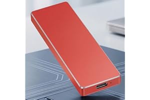 Portable 2TB SSD External Hard Drive, High Capacity External Storage for Photos Videos, High-Performance Chip USB 3.1 Type-C 