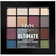 NYX PROFESSIONAL MAKEUP Ultimate Shadow Palette, Eyeshadow Palette - Smokey & Highlight