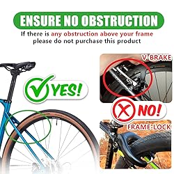 RBRL Bike Fender Set, Quick Release Bike fenders