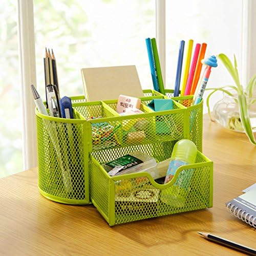 Office Supplies Workspace Organizers Storage Desk Supplies Holders Dispensers Pencil Holders (Green)