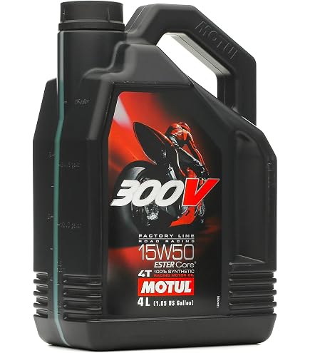MOTULモチュール300V化学合成 エンジンオイル15W50 2L×3缶６L Amazon.com: Motul 300V 4T Competition Synthetic Oil 15W50 4L