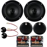 Morel Sensus 63 6-1/2" 3-Way Component Speaker System