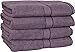Premium Cotton Bath Towels (4 Pack, Plum, 30 x 56 Inch) - Ringspun Cotton for Maximum Softness and Absorbency - by Utopia Towels